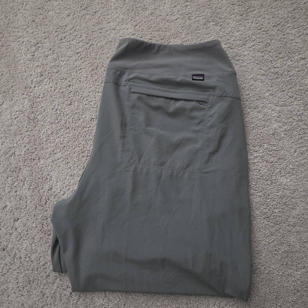 Patagonia Women’s Happy Hike Studio Jogger Pants Noble Grey Size XXL